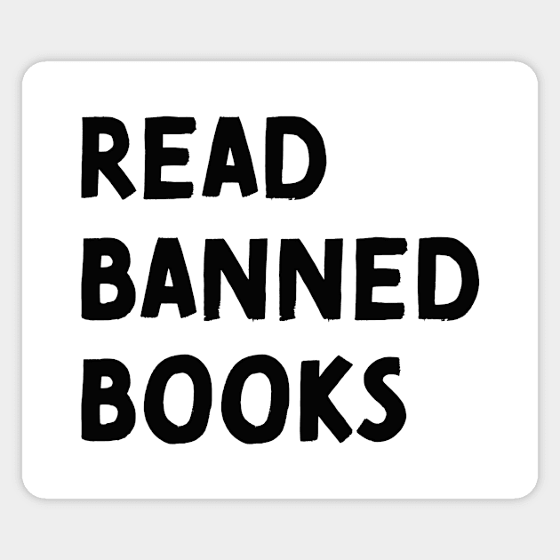 Read banned books Sticker by Pictandra